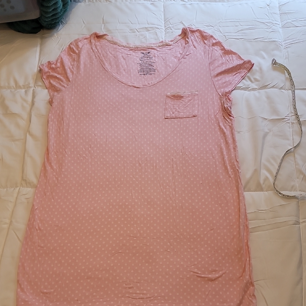 Pink Polka Dot T-Shirt